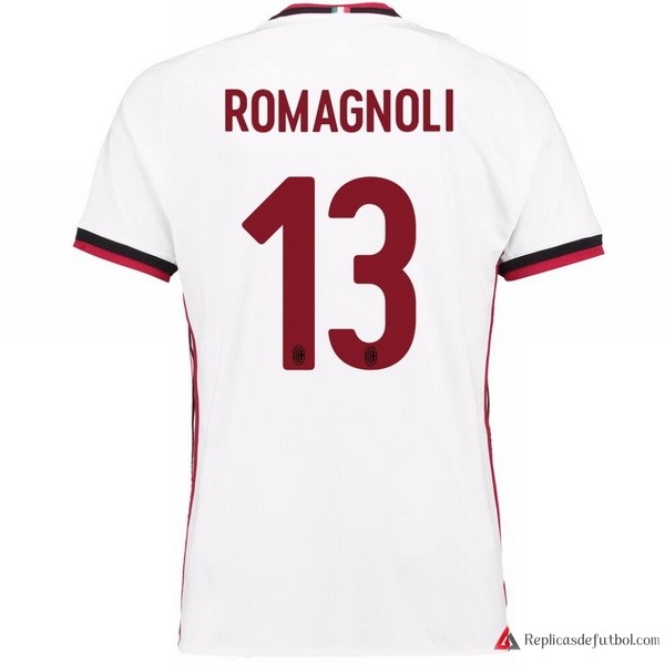 Camiseta Milan Segunda equipación Romagnoli 2017-2018